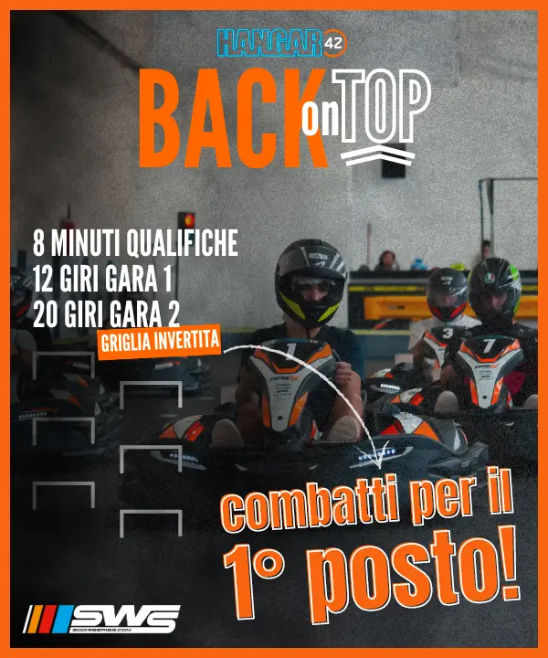 gara go kart Firenze back on top Hangar 42